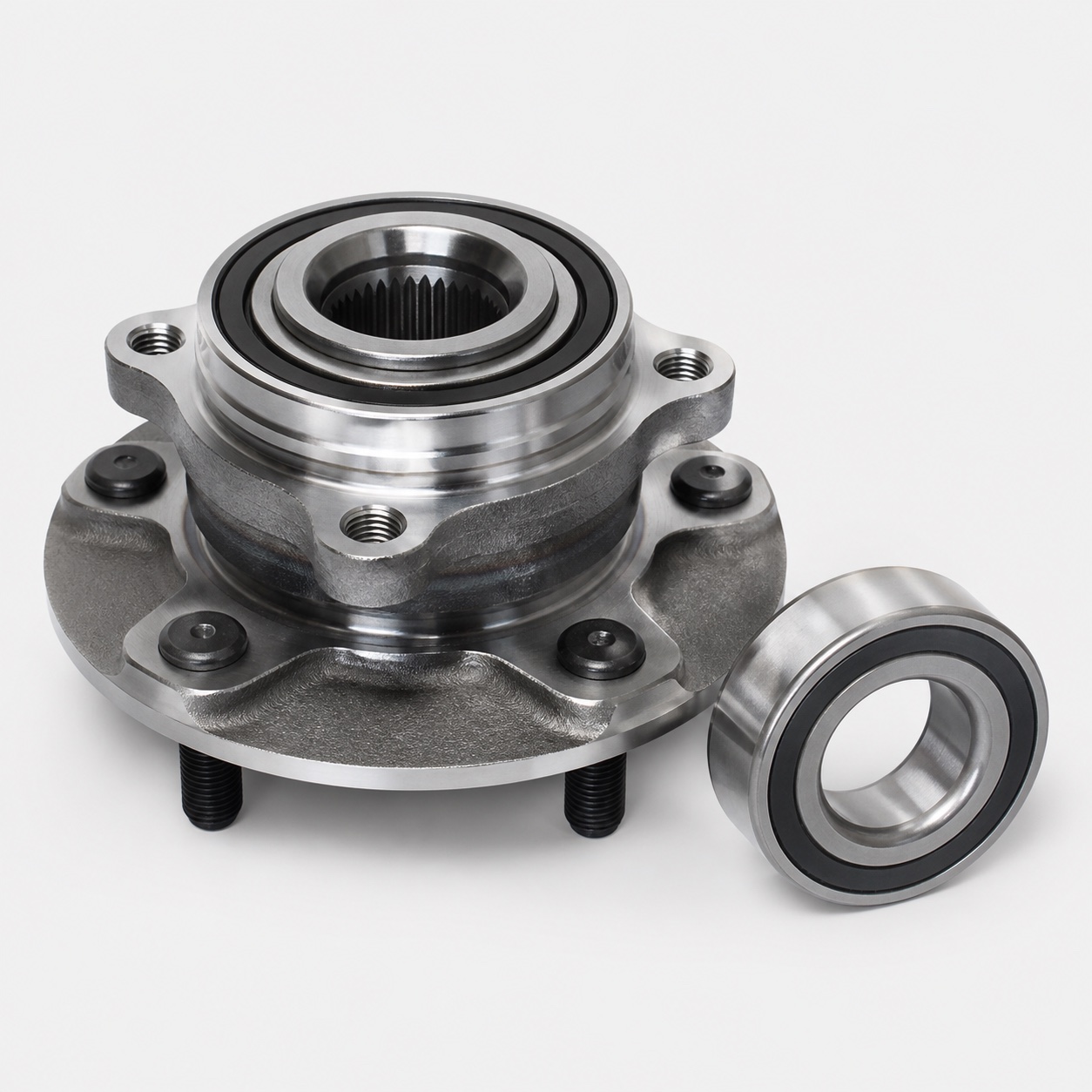 Wheel hub bearing assembly